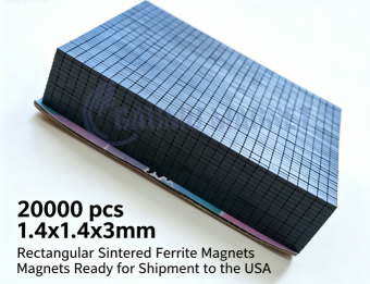 Ultra-thin-Custom-Ferrite-Magnets
